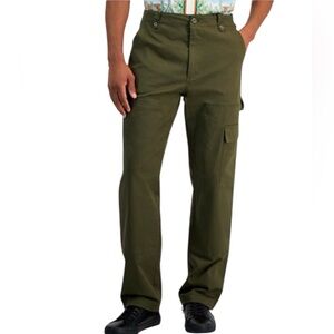 Guess Men's Green Cargo Pants